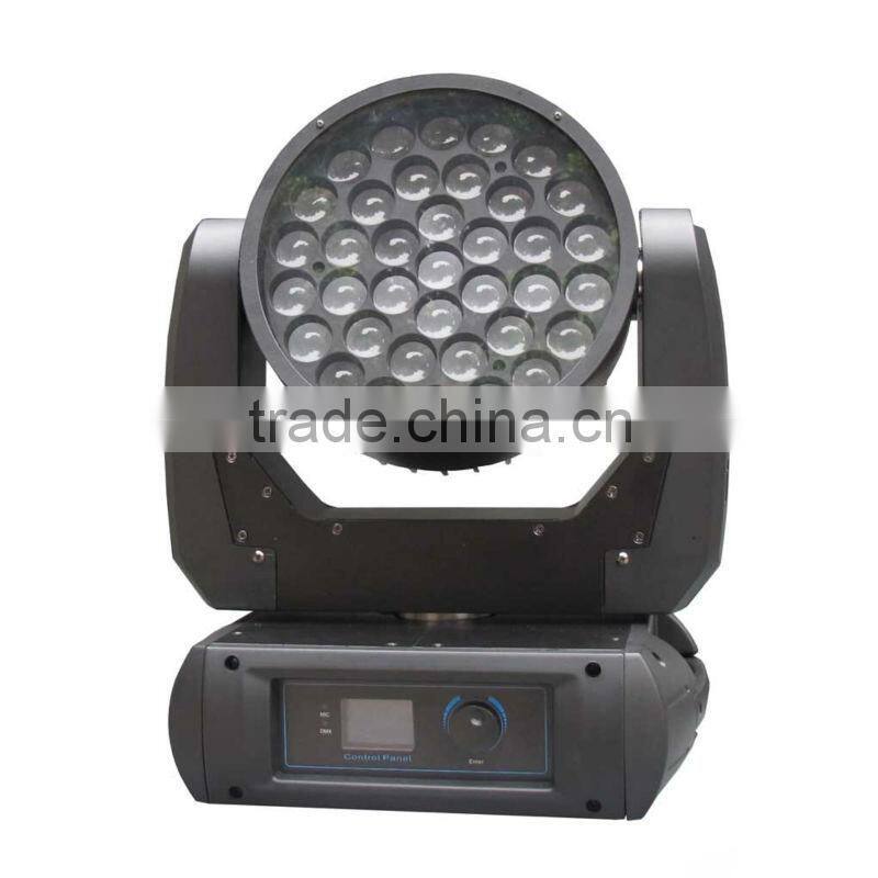 37*12w LED zoom washer RGBW 4 in 1 cree led stage light