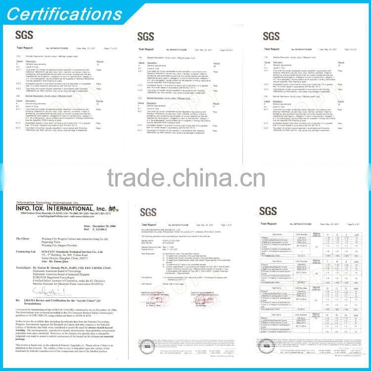 300ml finest quality artist acrylic paint color