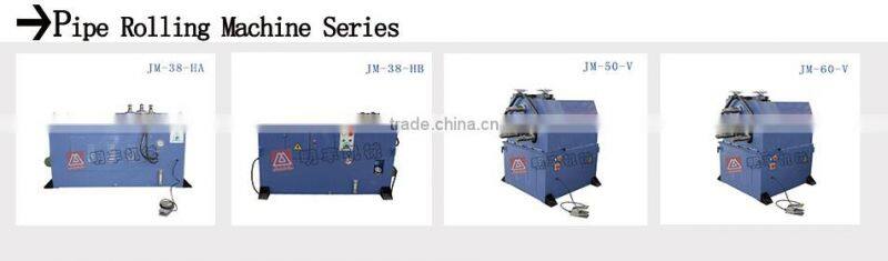 3 Rolling Wheels Vertical Type Stainless Steel Pipe Rolling Machine