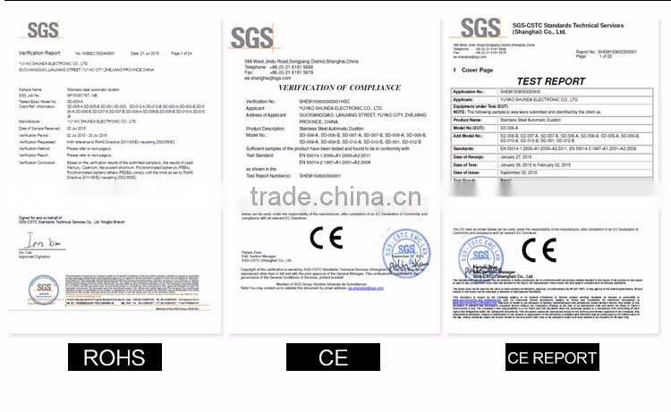 8 10 13 Gallon Infrared Touchless Dustbin Stainless Steel Waste bin indoor garbage can factory SD-007