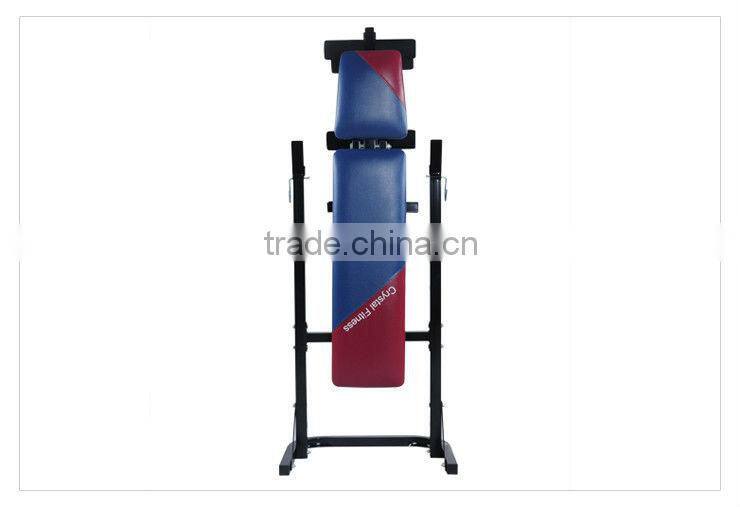 Fitness Equipment Folded Weight Bench with adjustable barbel set