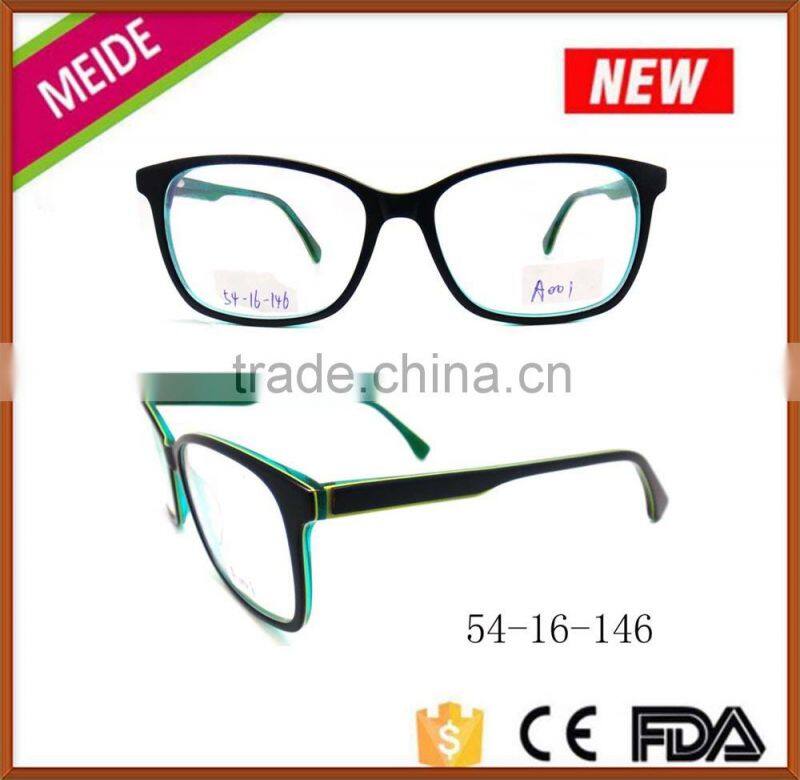 Factory directly provide fashion thin acetate optical glasses