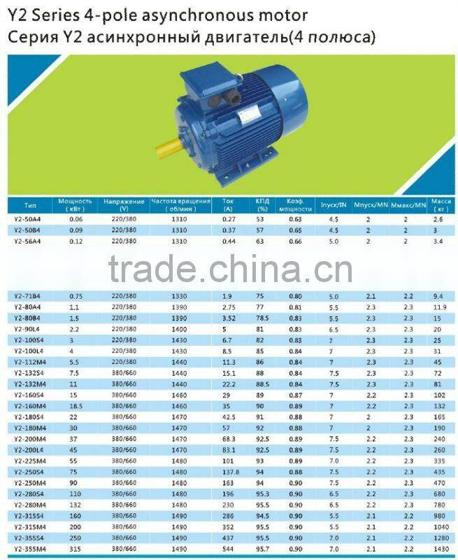 GOST standard electric motor (ANP315S4)
