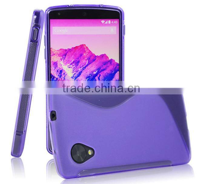 S Line Matte Soft TPU Case For LG Nexus 5 E980/Nexus 4 E960