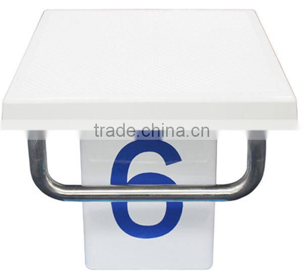 ABS Material Swimming Pool Starting Platforms for Swimming Competition Use