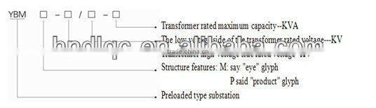 Preinstalled type transformer substation