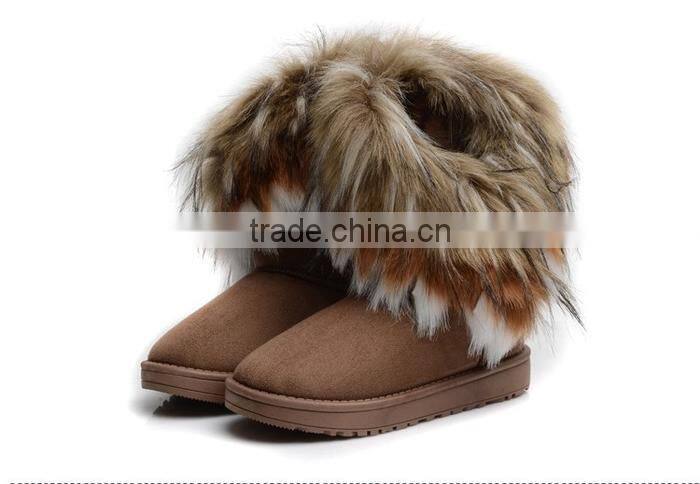 2015 hot style warm & fuzzy boot