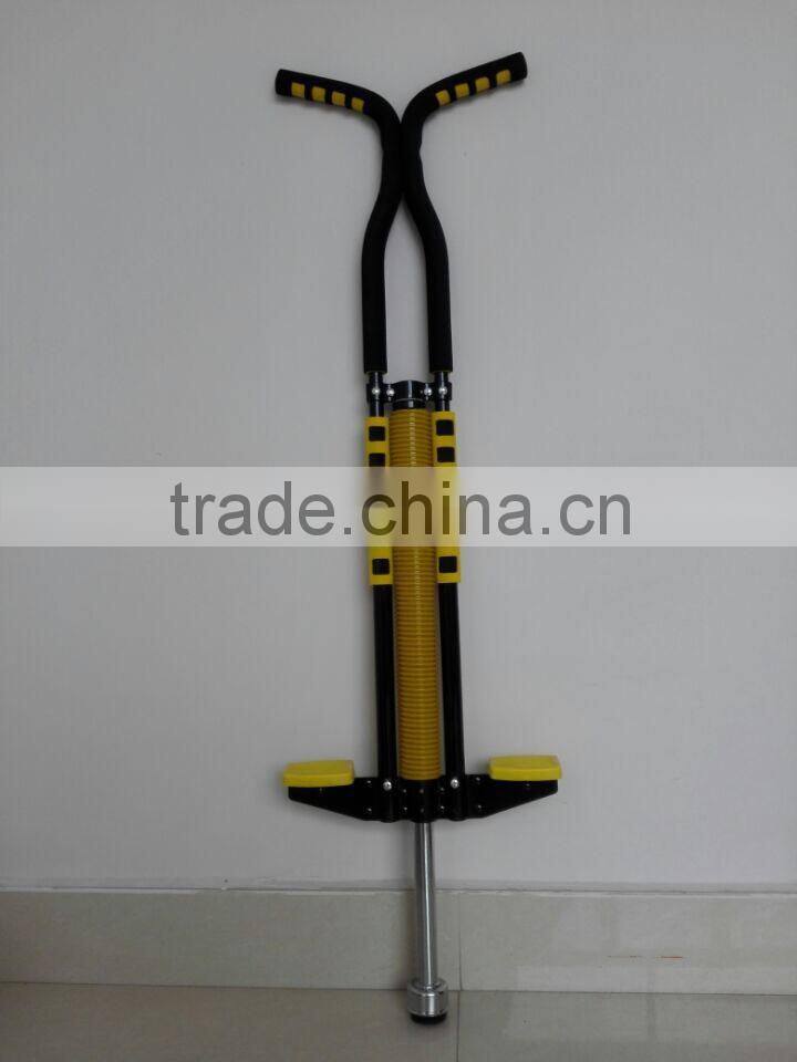 Black aand yellow shucha vitality pogo stick