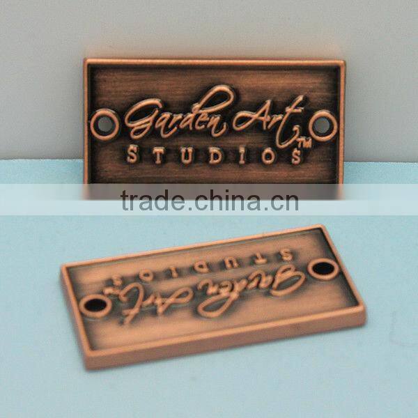 Customized VISA brass nameplate