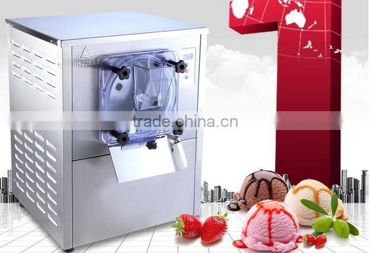 CE approved big cooling cylinder hard ice cream making machine