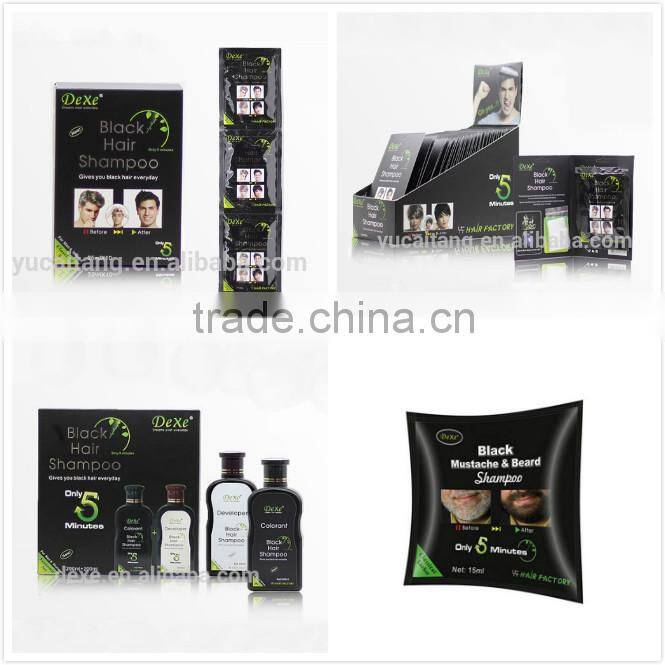 2016 organic black hair shampoo herbal dye shampoo containing keratin wholesale