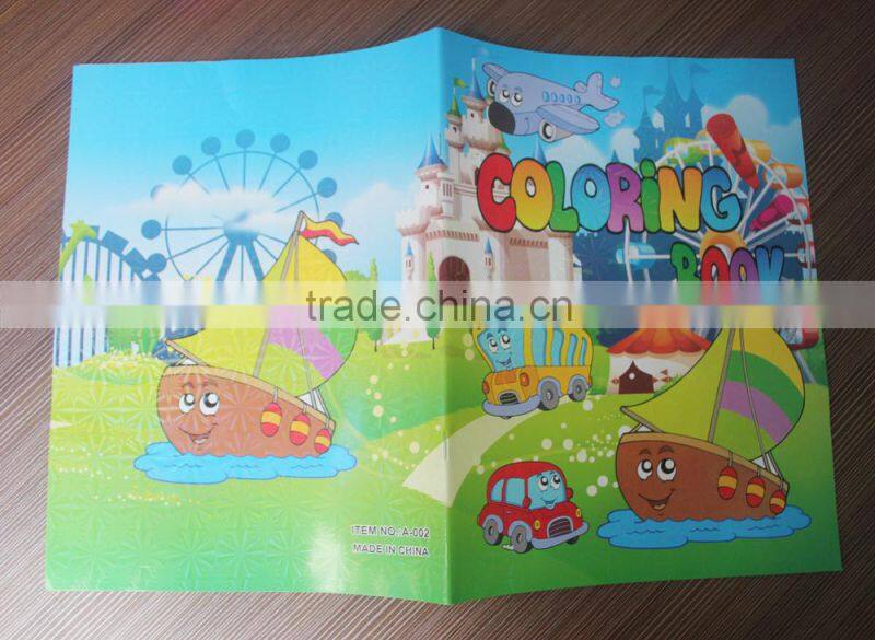 2016 hot sale eco-friendly good quality color child book printing