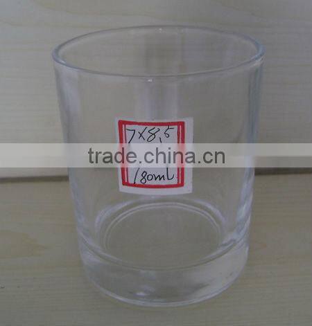 clear glass mug for home use