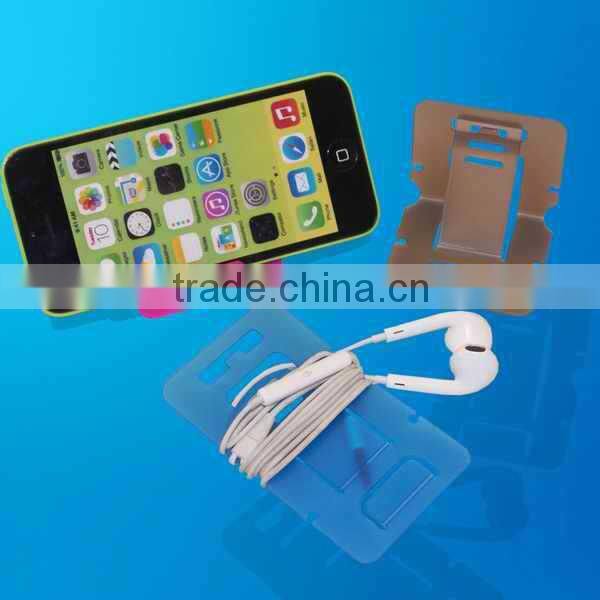 Plastic stand for iphone and mobile phones