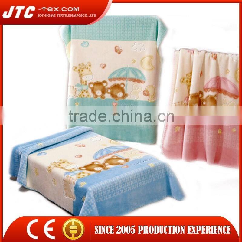 Factory direct supply baby royal spain mink blanket spain with high quality