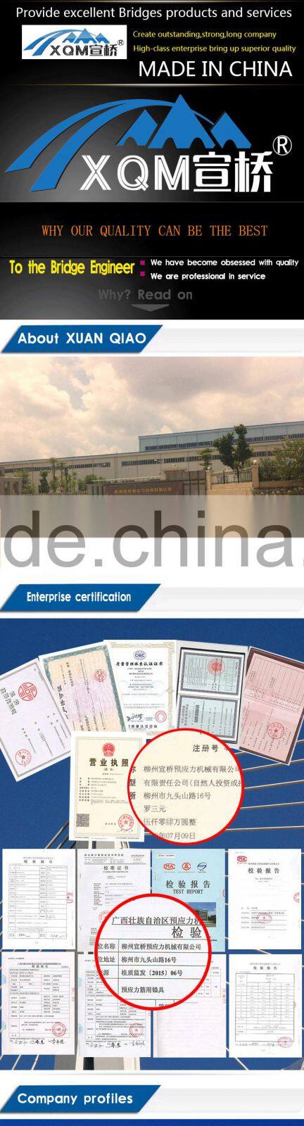 M15.24 steel wire wedge post tension work tool jack