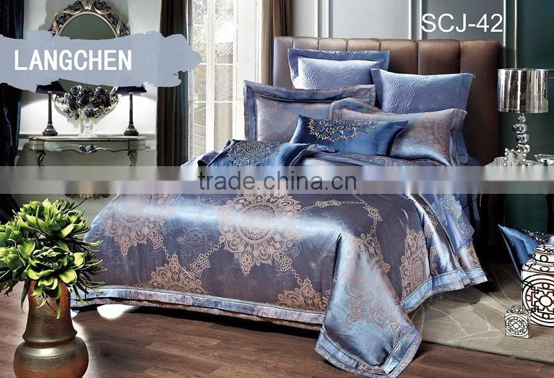 jacquard embroidery bedding set 11pcs set