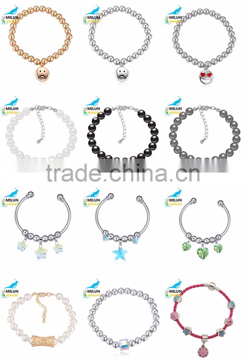 Latest Design High Quality Punk Style Iron Cuff Bangle Bracelet For Women