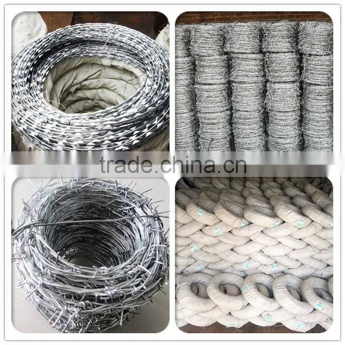 Hot dipped galvanized weight of fence barbed wire