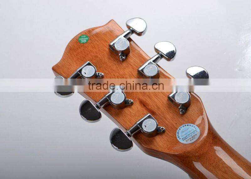 41 inch natural spruce acoustic guitar manufacturer