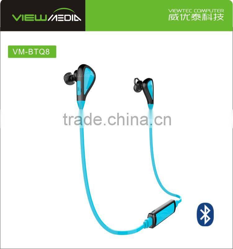 2016 Viewmedia bluetooth 4.0 headset with power bank VM-Q8