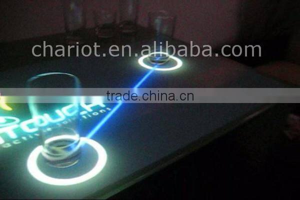 Chariot interactive wine show bar/table for night club, pub, hotel