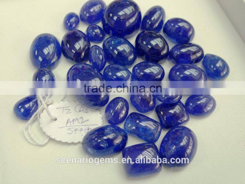 # 99 AMZ Natural Loose Gemstone Tanzanite Cabs
