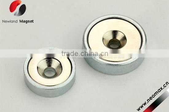 Rare earth ndfeb pot magnet