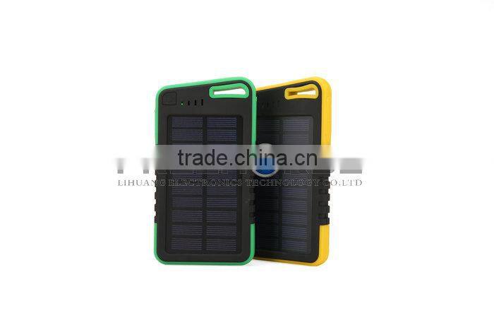 desktop polymer solar power bank 8000mah