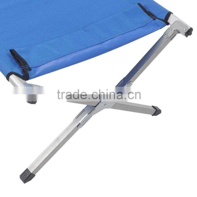OEM Wholesale Lightweight Military Outdoor Aluminum Folding Bed