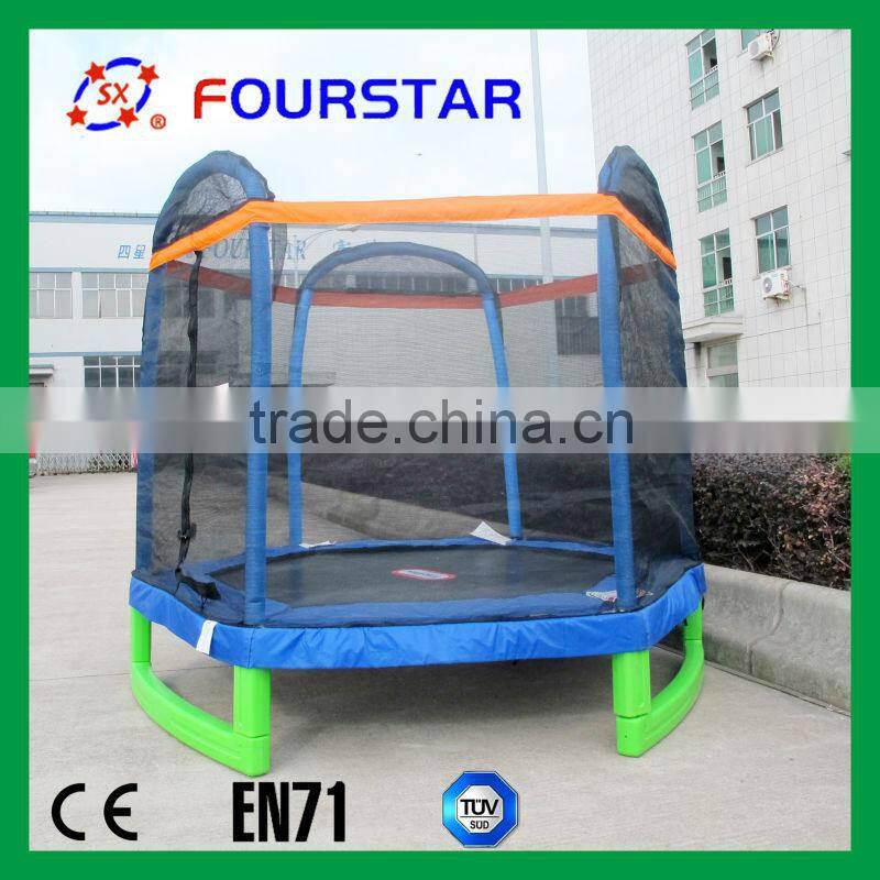fitness trampoline for kids ,7ft