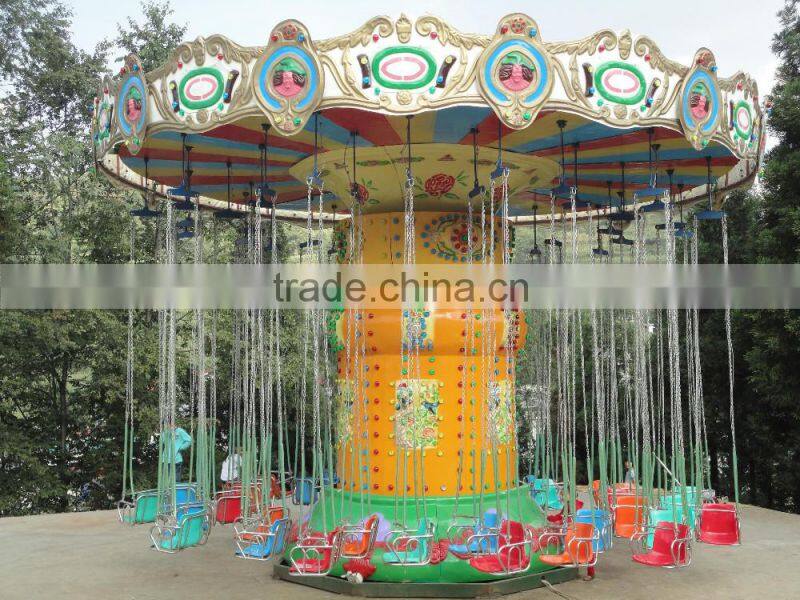 Fairground amusement electrical swingr flying chair rides for sale