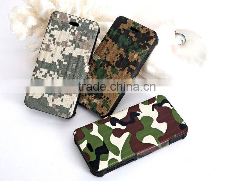 Professional waterproof flip leather cover case for iphone 6 plus from China supplier