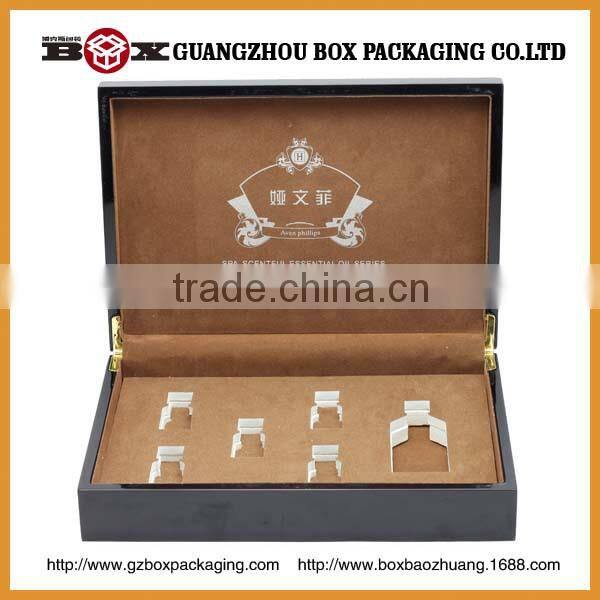 Screen Printing Wooden Cosmetic Box Packaging