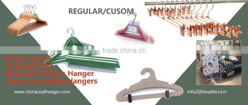 large shoulder white/black vintage for suit wooden garment hanger