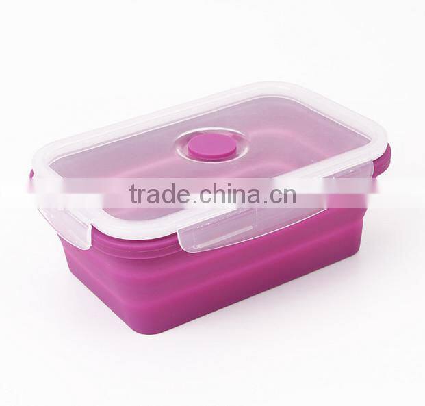 Useful Kids Collapsible Silicone Food Container Storage