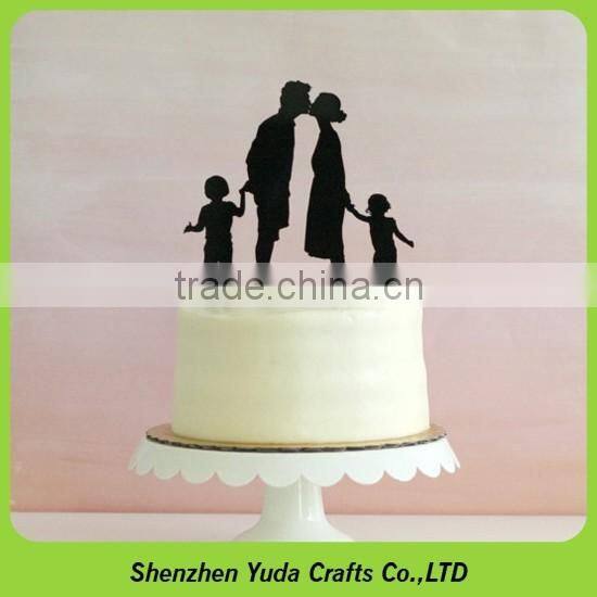 Love family members cake topper wholesale aniversary cake topper custom
