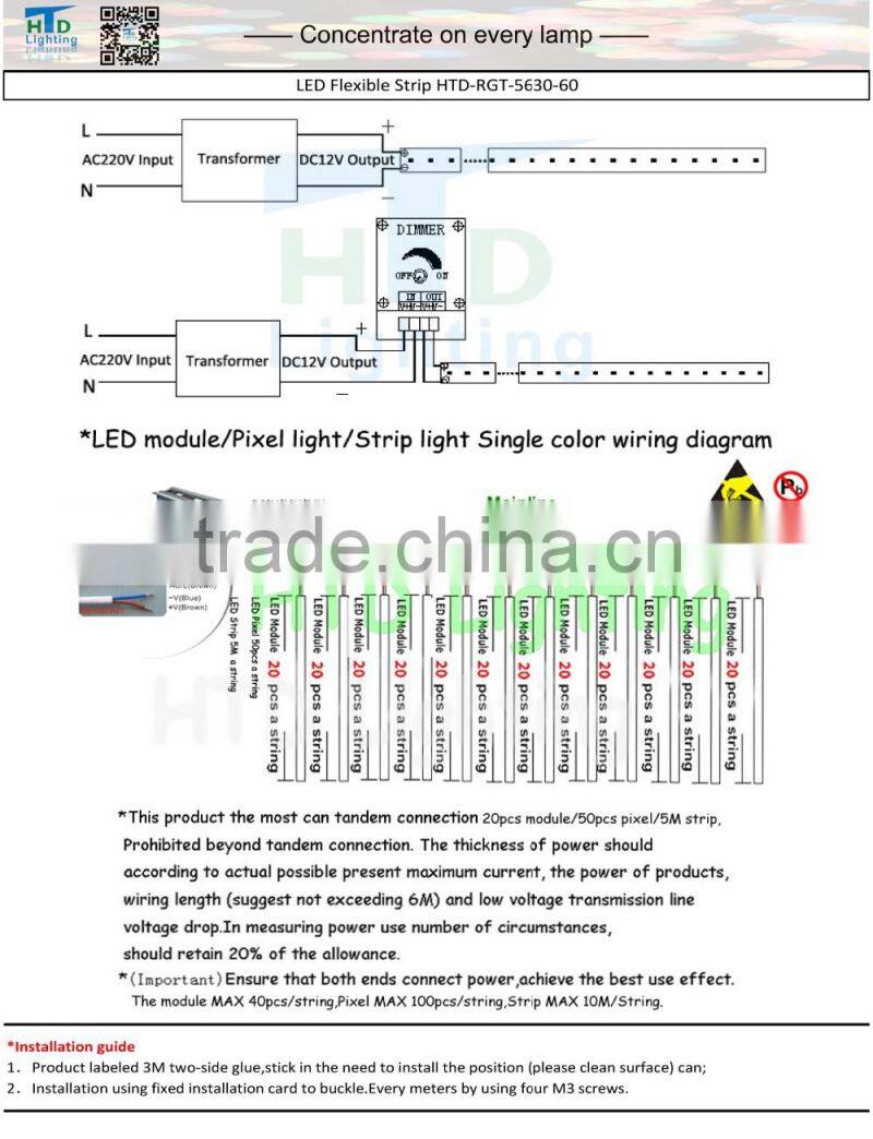 LED 5630 ip65 strip