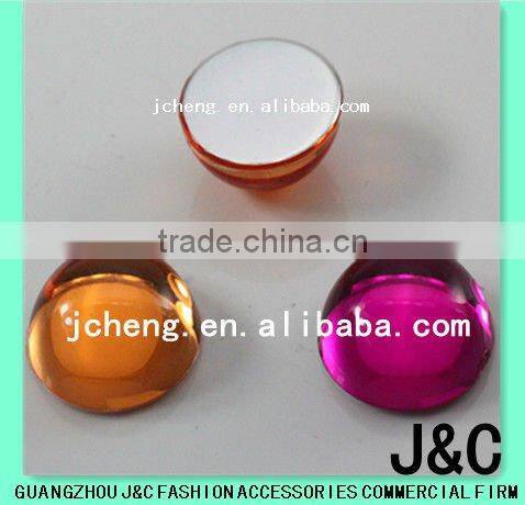 Acrylic stone for garment accessory