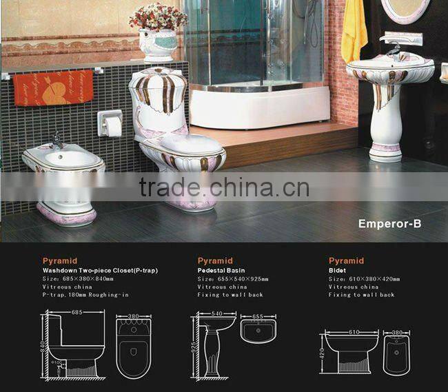 Modern Ceramic Bathroom Set 008