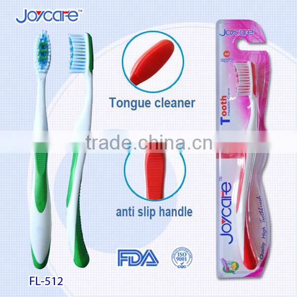 Best quality toothbrush with tongue cleaner