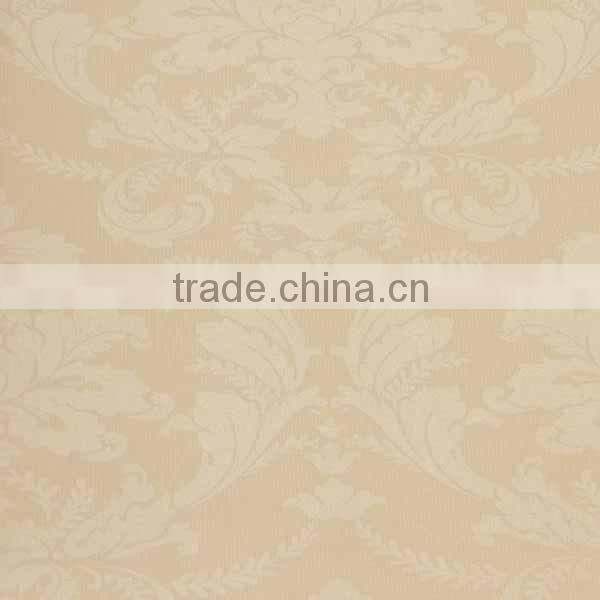 Non-woven green color Flower bedroom wall paper