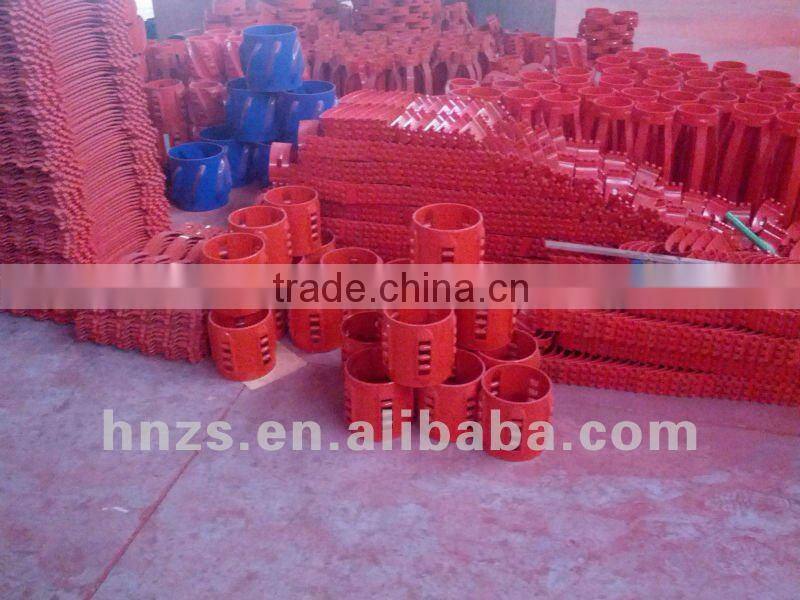 API 10D spec rigid casing centralizer used with stop collar with competitive price