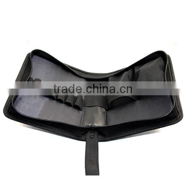 high quality Leather ego case black holder zipper case, carrying case better than Ego case