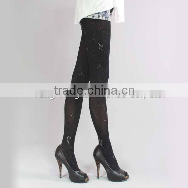 Taiwan Factory Bowknot Style Women Tube Tights