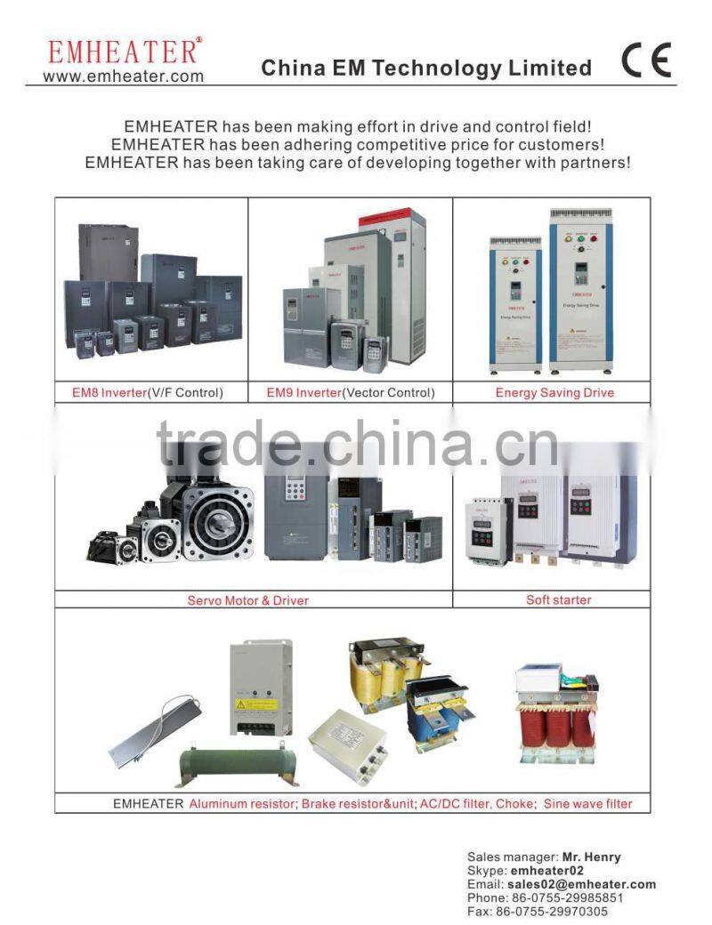 EM8-G1-1d5 single phase 220v 1.5 kW variable frequency drive/VFD ac frequency inverter 50Hz/60Hz