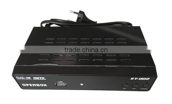Ground Digital TV Set Top Box DVB-T2 Dual Display for HD and SD output TV Receiver For Central Asia and Eastern Europe