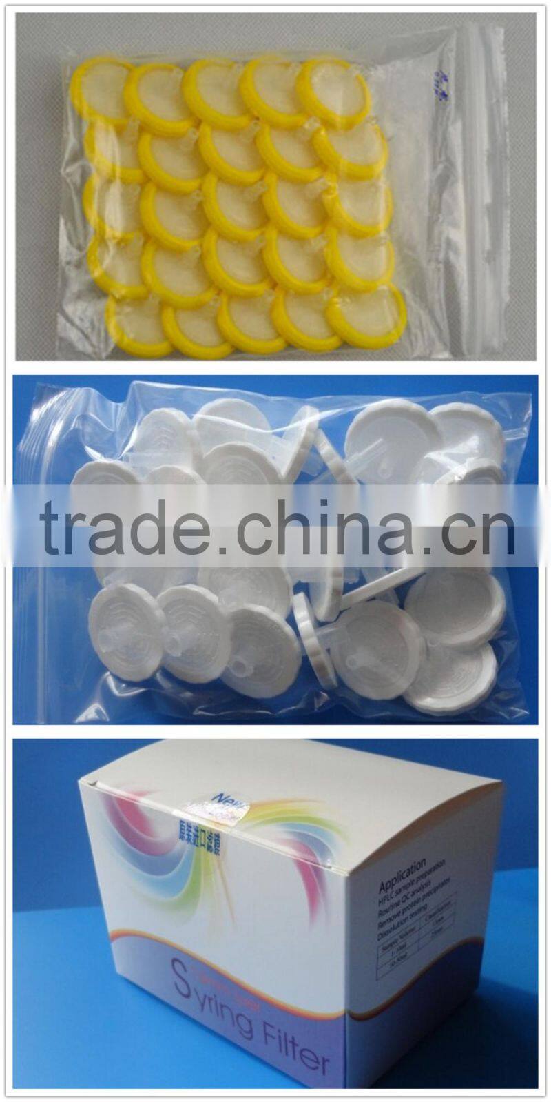 0.22um Nylon, PTFE sterile micron syringe filter