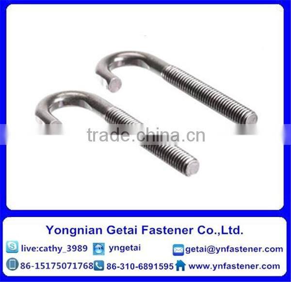 Stainless steel foundation anchor bolts,201/202/304/316 with high quality