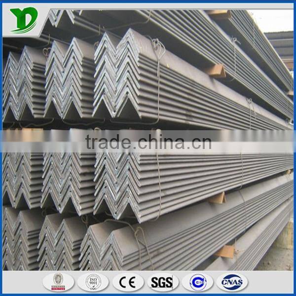 Q235 A36 SS400 hot rolled carbon steel angle galvanized iron 90 degree bar size